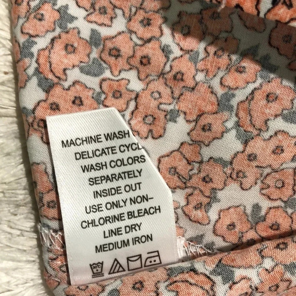 ELLOS Floral Button Down Blouse - Picture 6 of 7